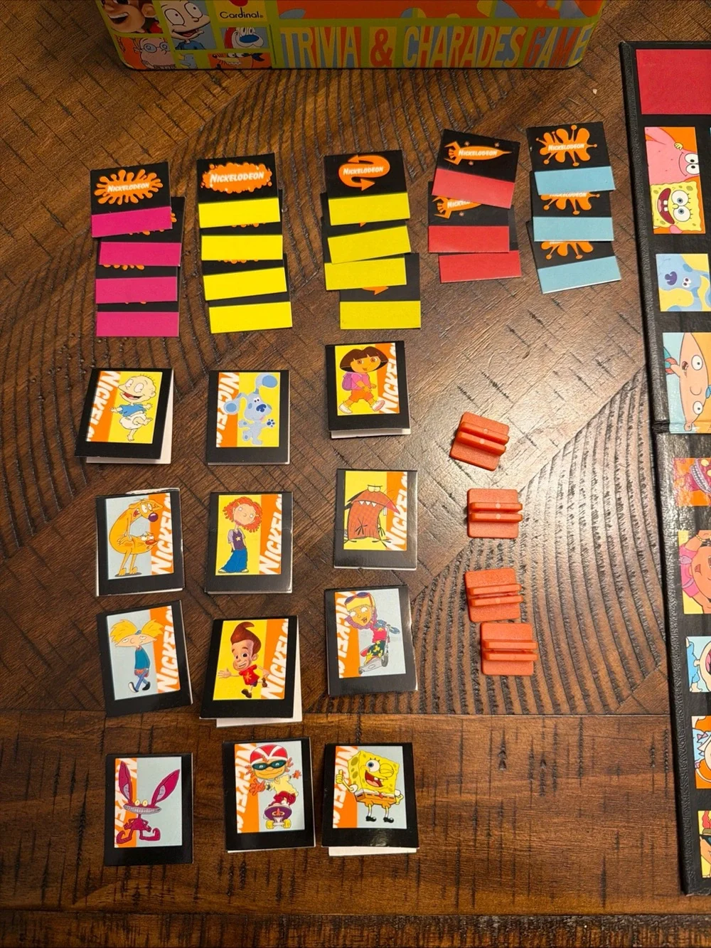 Nickelodeon Kids Trivia & Charades Game - Green and Orange